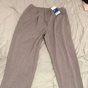 Old Navy Women's Gray Ankle Pants